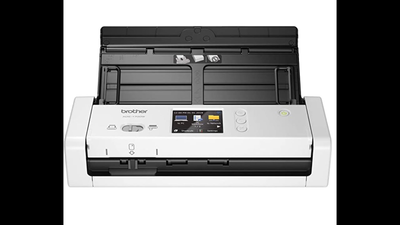 Wirelessly connect Brother ADS-1700W scanner to a MacBook