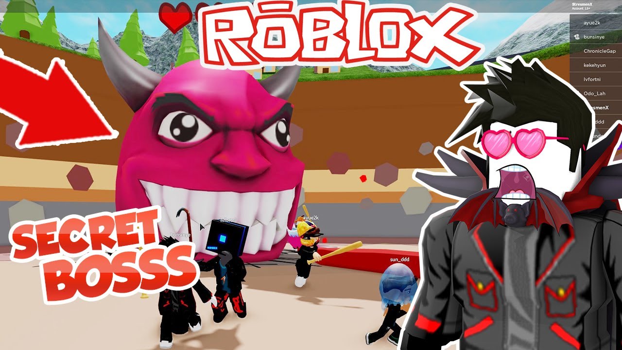 BOS RAHASIA DI ROBLOX BREAK IN!!!!