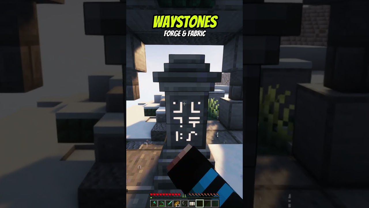 Мод Waystones &mdash; Моды для Minecraft, которые стоит попробовать &mdash; Часть 10 #minecraftmods