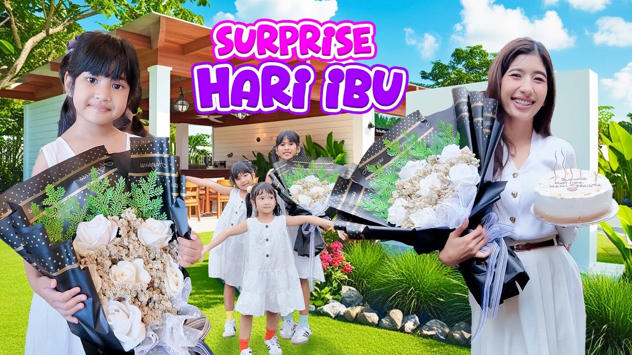 DOMINIQUE DARLEEN KK DISTA SURPRISE MAMI SPECIAL DI HARI IBU🥰!! MAMI TERHARU BANGET #viralvideo