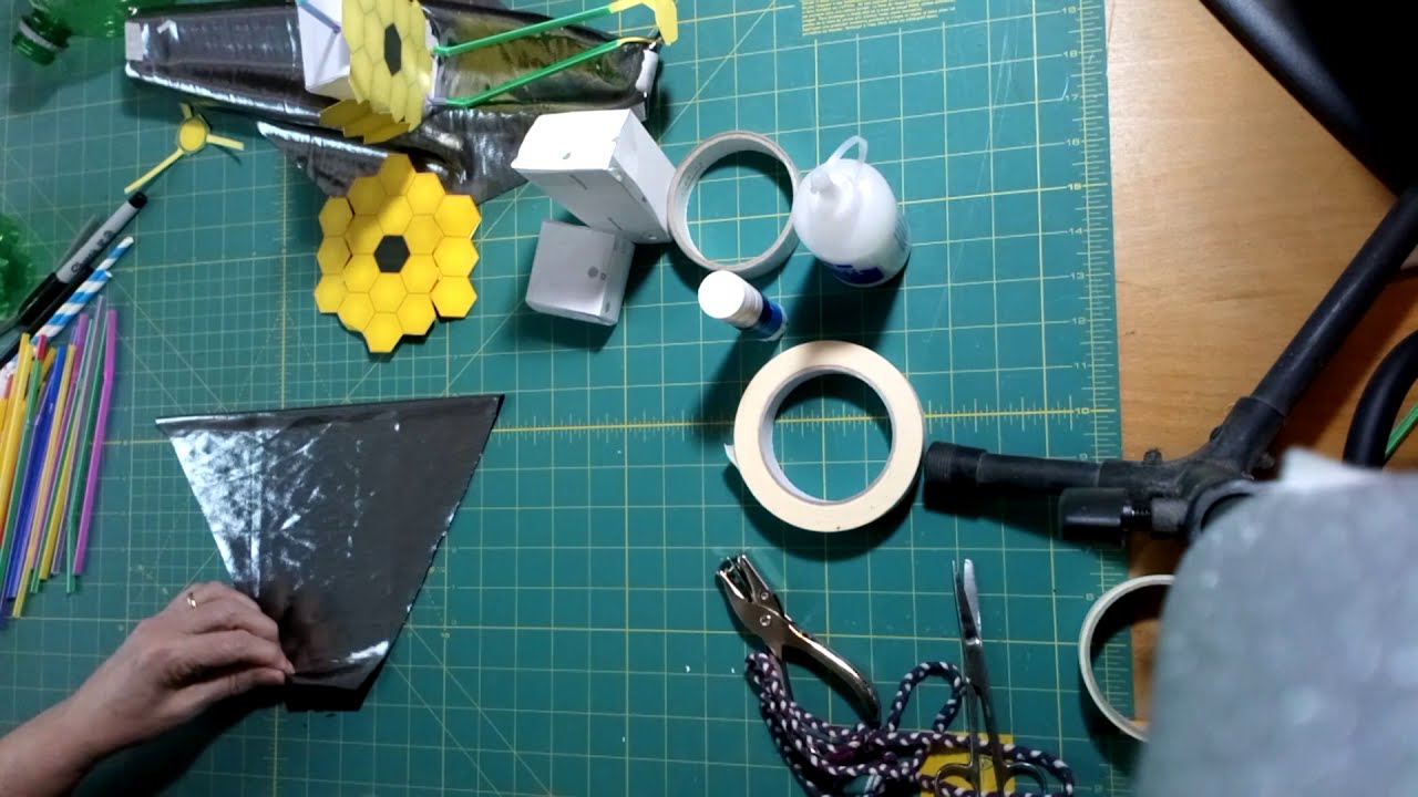Folding James Webb Space Telescope Tutorial