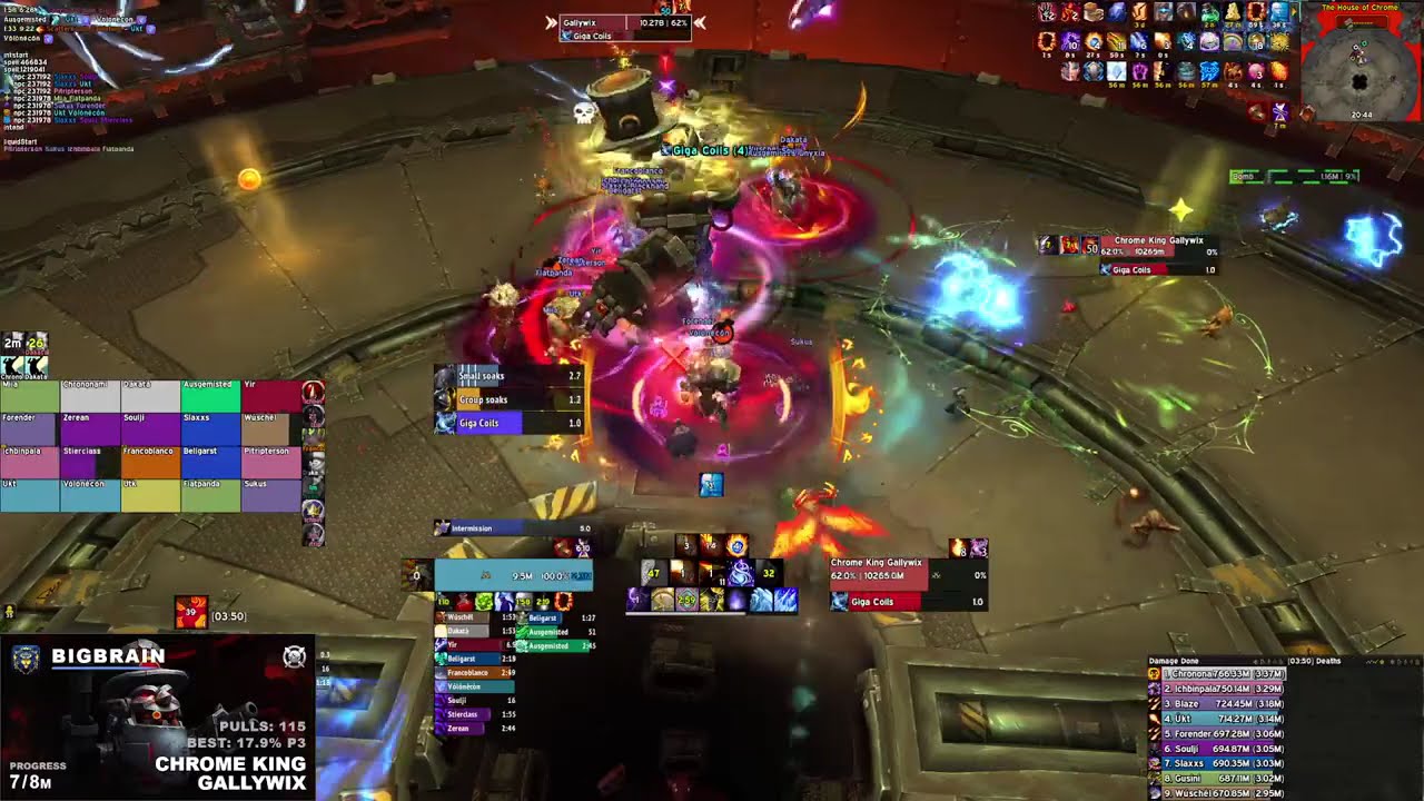 Mythic Gallywix vs. BigBrain | Fire Mage PoV