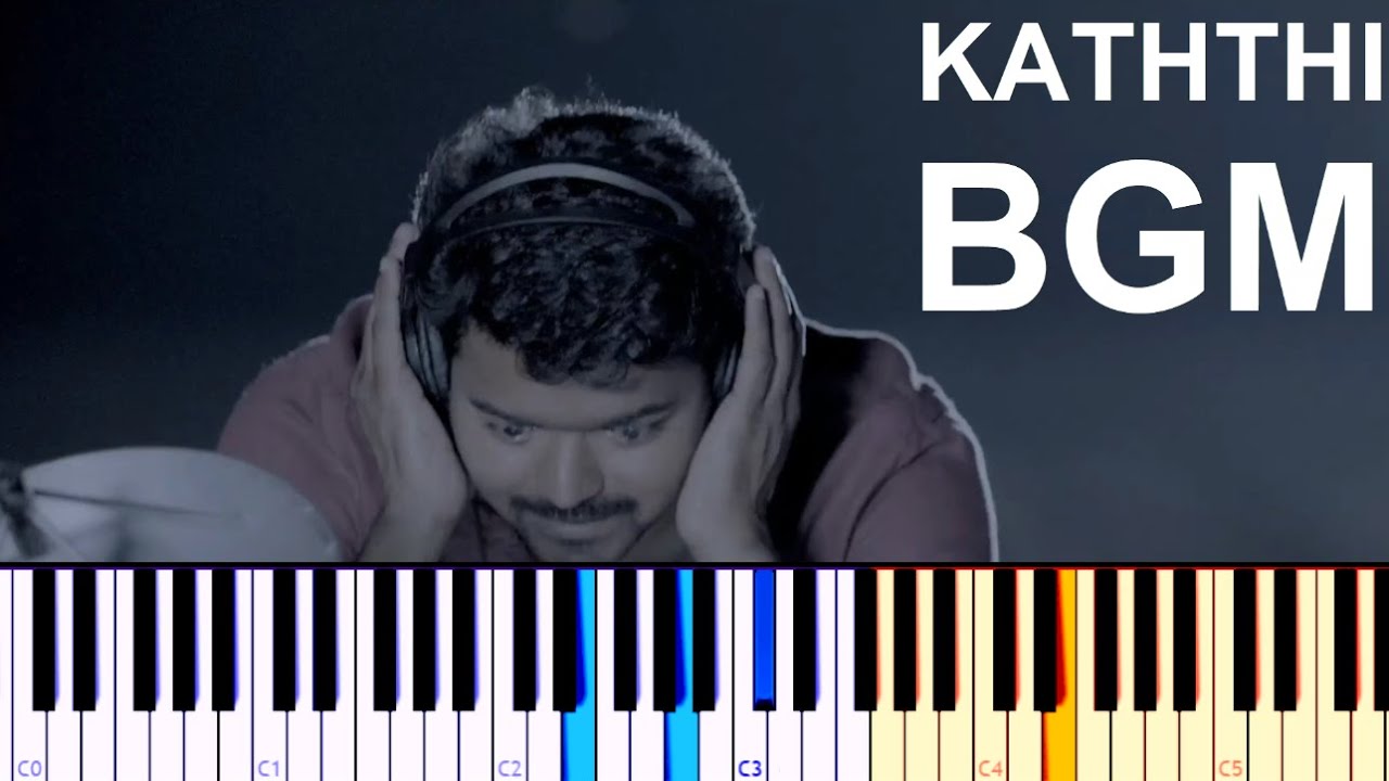 Kaththi - Jeevanantham Discovers Water | Piano Cover by John M Joshua