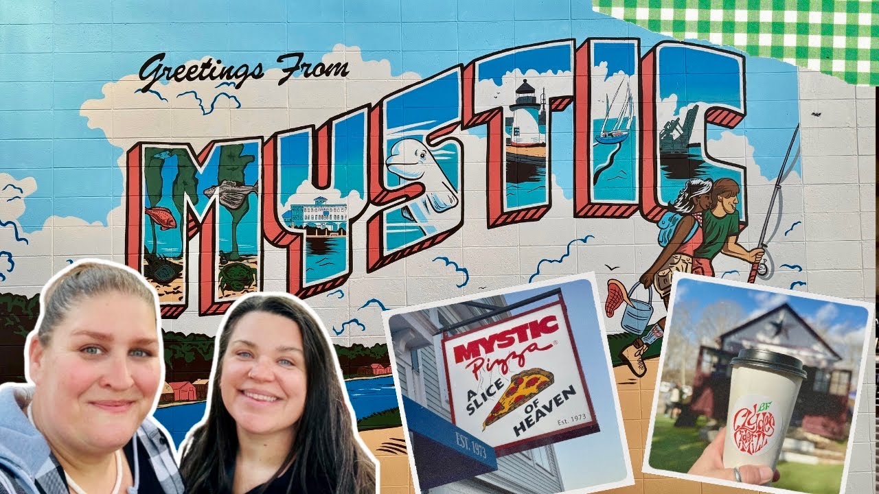 K&E ДЕЛАЕТ MYSTIC, CT, и это прямо как в фильме | Видеоблог о путешествии на автодоме: пробуем пи...