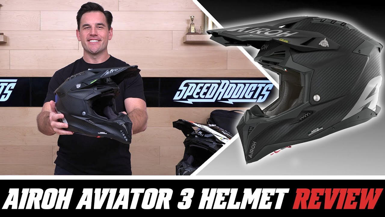 Шлем Airoh Aviator 3 — обзор на SpeedAddicts.com