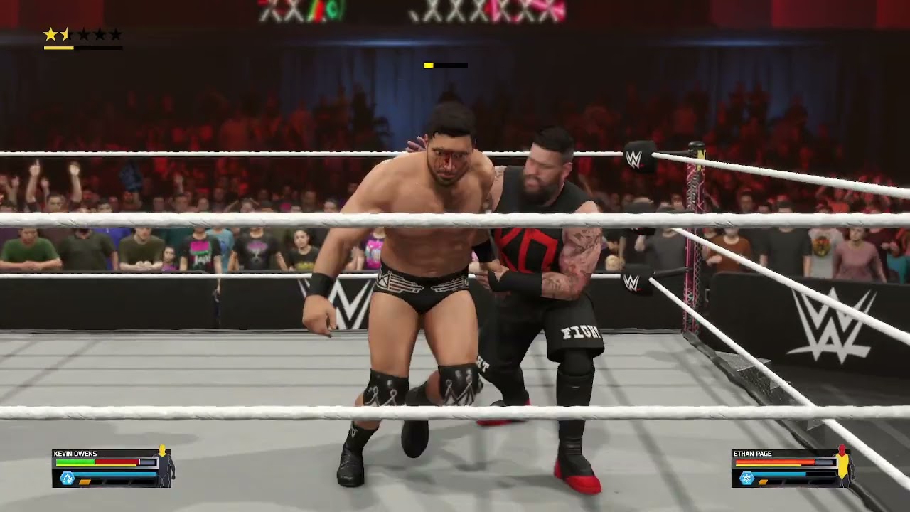 wwe 2k25 kevin owens vs ethan page