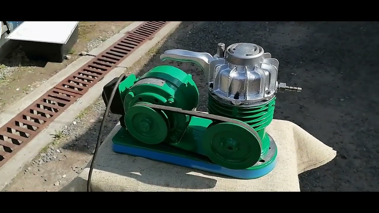New Life in the Old Garage. Part One. Soviet compressor from the 1950s. Restoration