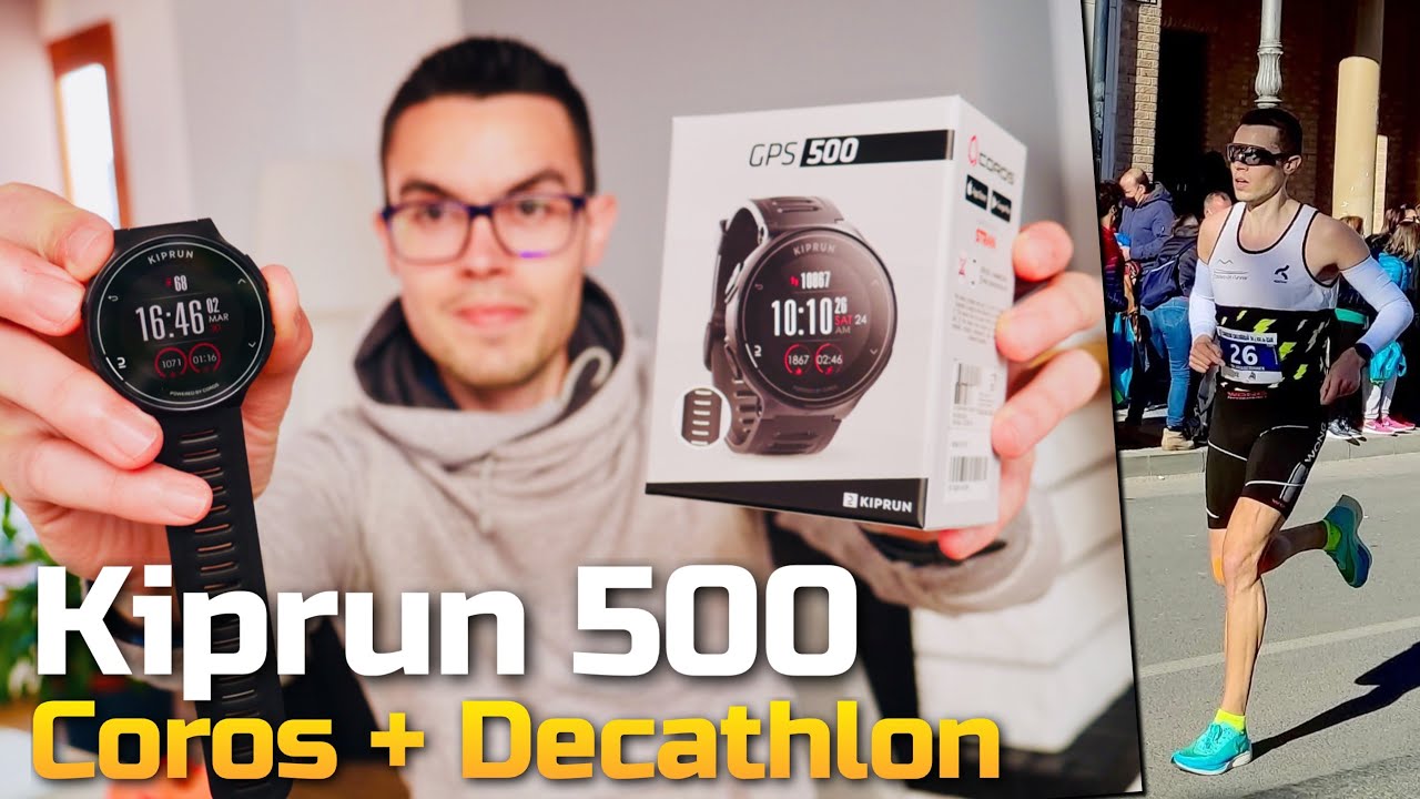⚡️KIPRUN 500: el reloj GPS de COROS y Decathlon | Deportes - Funciones - Entrenamientos