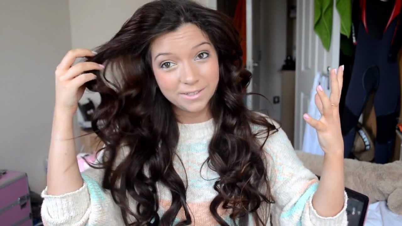 How I style my Hair: Big, Curls using Heated Rollers Tutorial