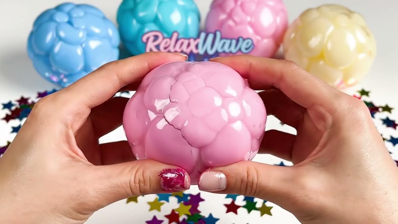 Clear Wax Flower Crushing  Thin  waxy layer Layer  透明なワックスフラワーを砕く | 薄いワックスの層 レイヤーASMR