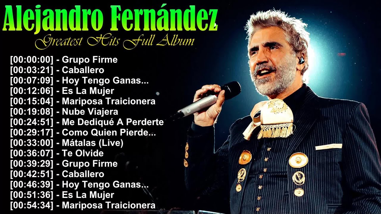Alejandro Fernández 🎤 2025 Latin Essentials 💿 Heartfelt Songs for Every Moment