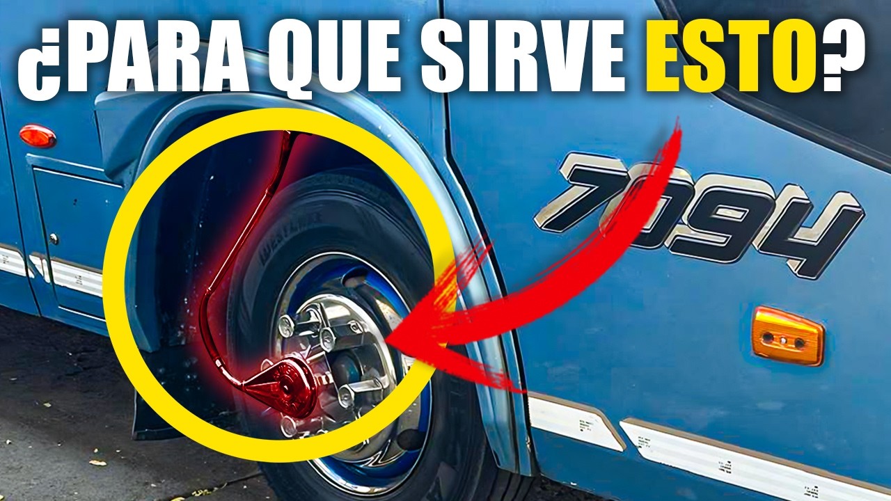 Qu&eacute; Son Estas Cosas en las Ruedas de los Buses y Camiones?
