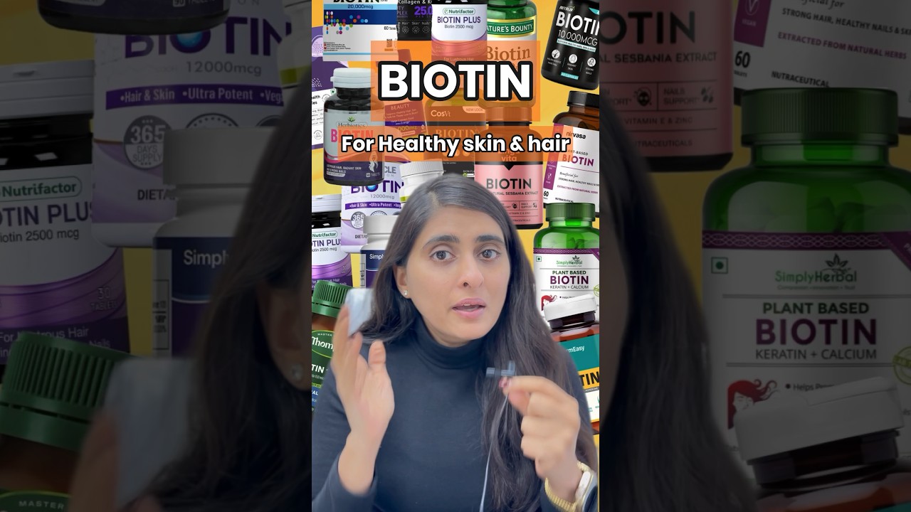 Biotin supplement for Hair loss | Biotin for Hair | Best biotin for hair #dermatologist