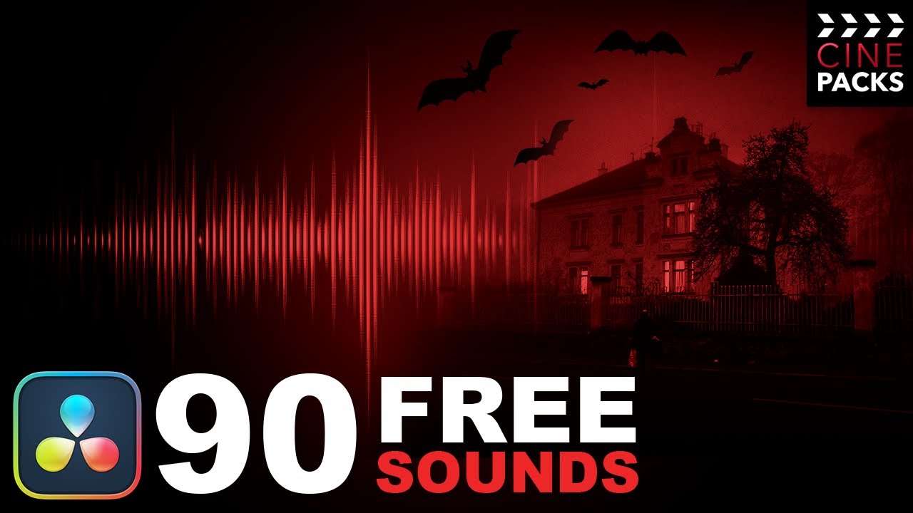 90 FREE Horror Sounds FX PACK