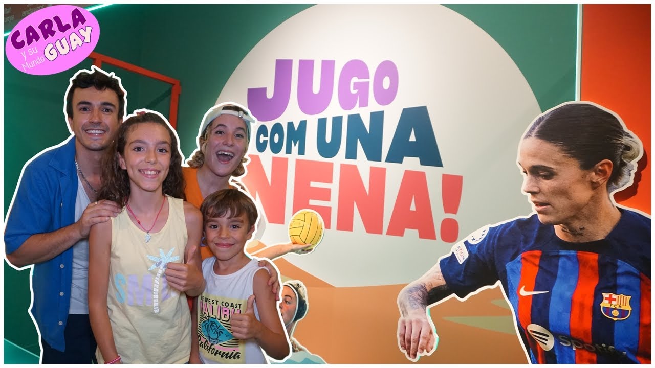 JUGO COM UNA NENA! Amb els BETA X3 😉 Palau Robert 🤪 Carla y su Mundo Guay