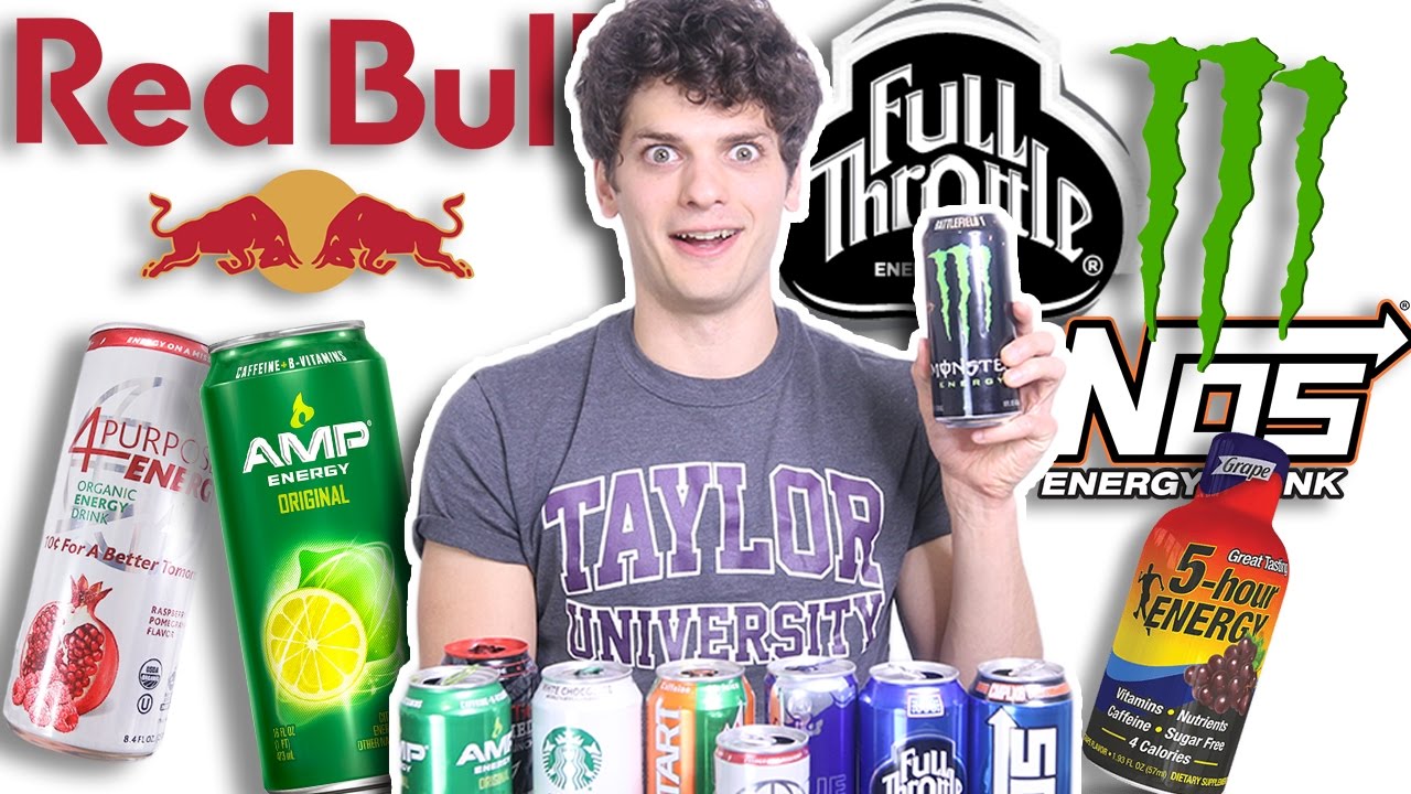 HEALTH FREAK Tries Energy Drinks for FIRST TIME
