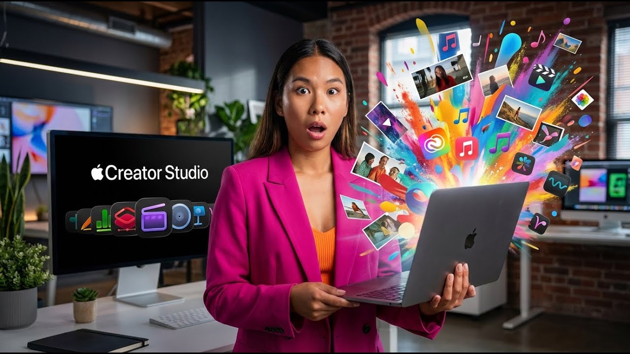 Da 0 a capolavoro in 5 minuti con Apple Creator Studio: il segreto dei Pro! 🔥