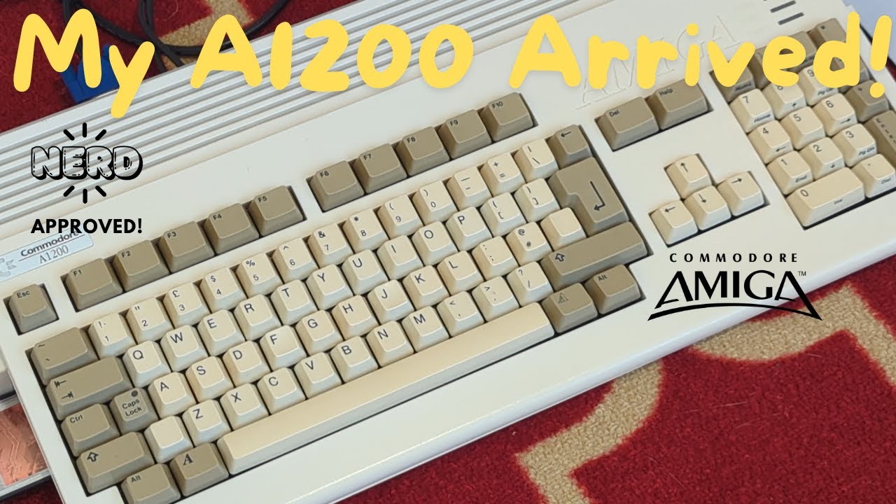 My Amiga 1200 Finally Arrived!