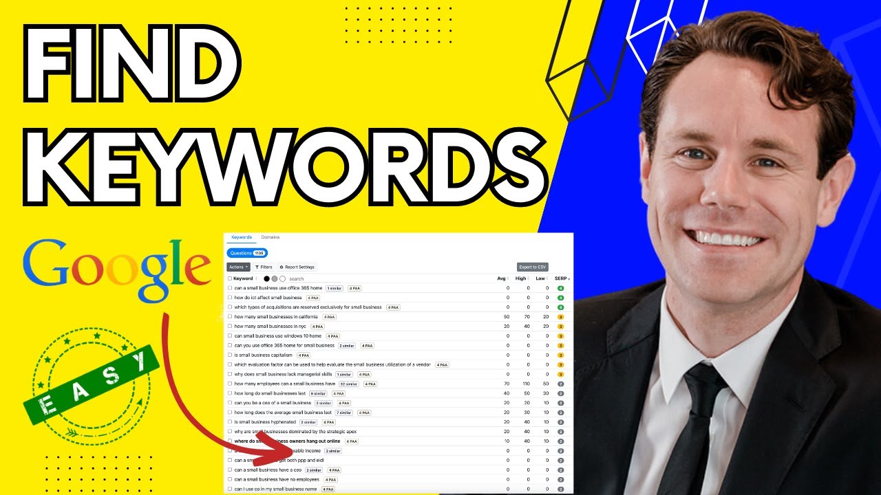 How to Find Which Keywords to Target - EASY WAY!