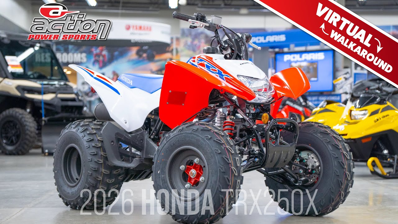 2026 Honda TRX250X | Virtual Walkaround