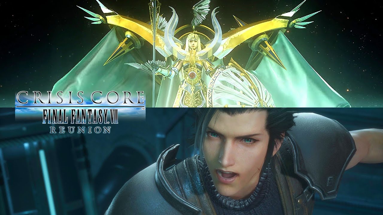 ZACK vs MINERVA | FFVII Crisis Core Reunion