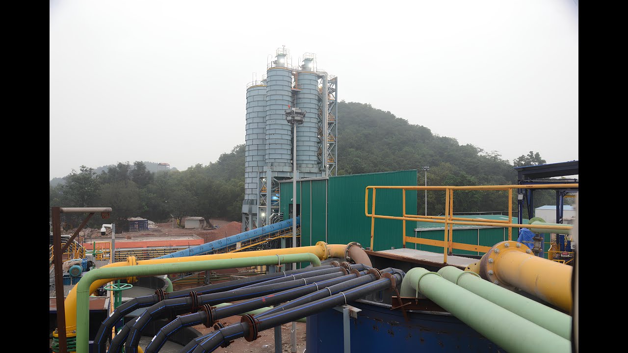 Paste Fill Plant at Malanjkhand Copper Project, Unit of Hindustan Copper Ltd. in Madhya Pradesh
