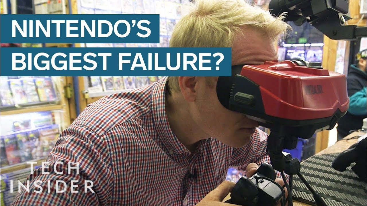 Why Nintendo's Virtual Boy Was An Epic Failure