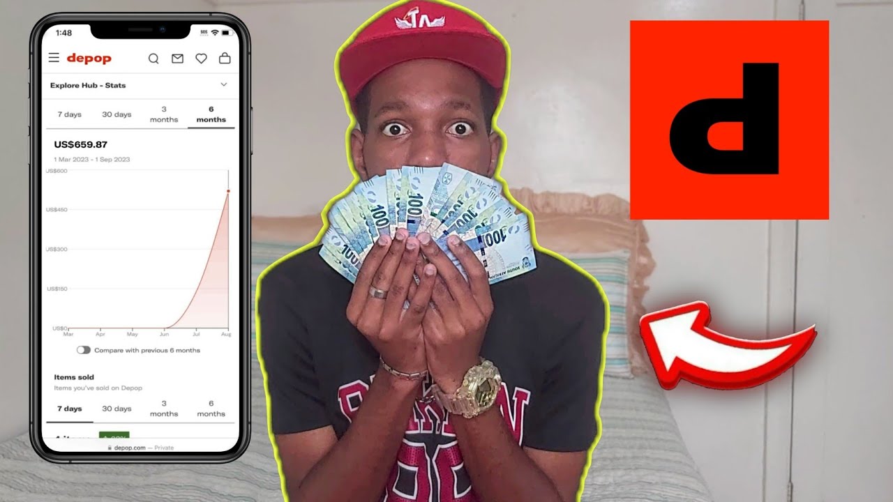 КАК Я ЗАРАБОТАЛ 1000 ДОЛЛАРОВ НА DEPOP, ПРОДАВАЯ ОДЕЖДУ ПО ДРОПШИППИНГУ | СЕКРЕТЫ + СОВЕТЫ (2025)