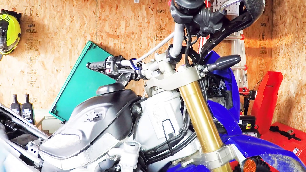 WR250R Coolant Flush