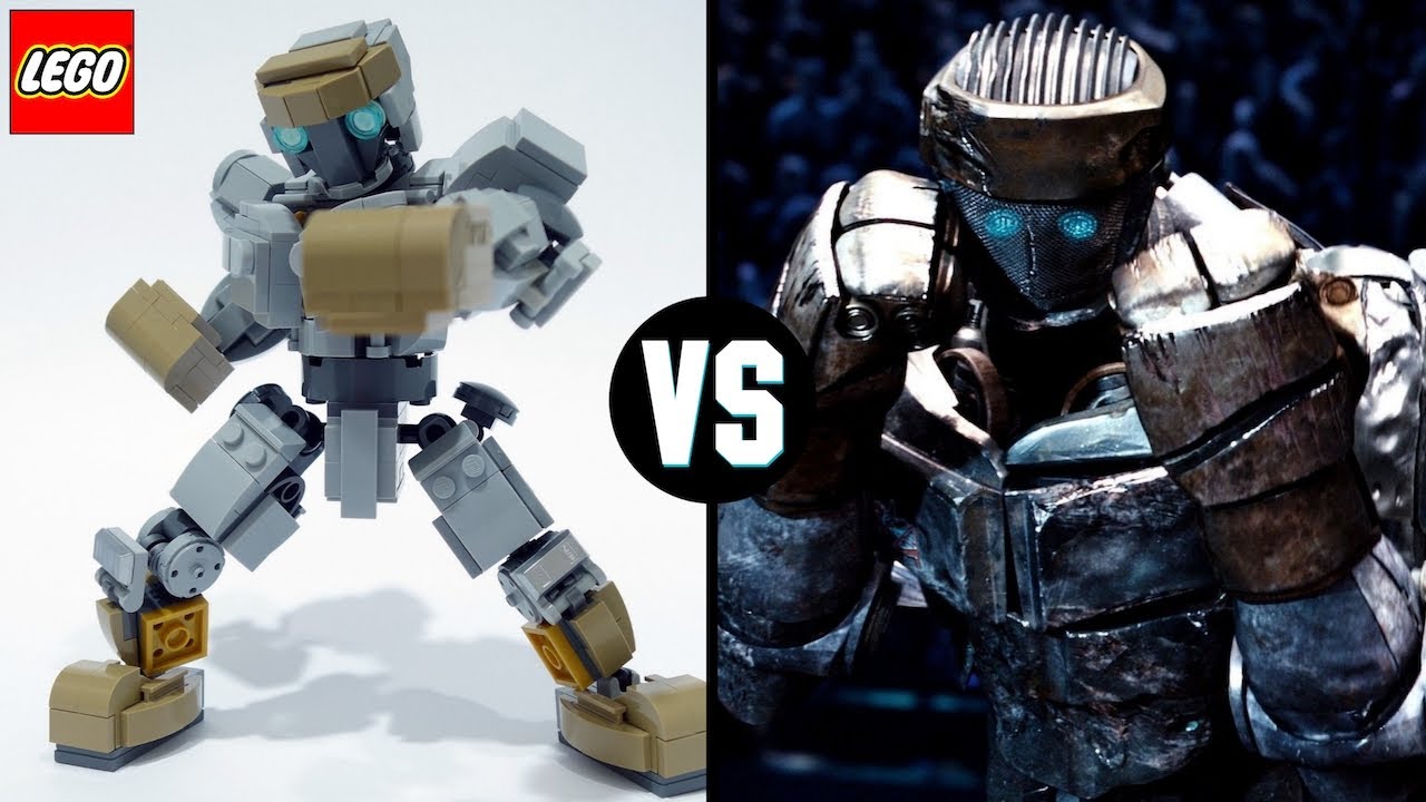 LEGO Real Steel 2021 video Selbstgebautes Roboter steine Modelle. Lego Robots Mocs Gegen Film