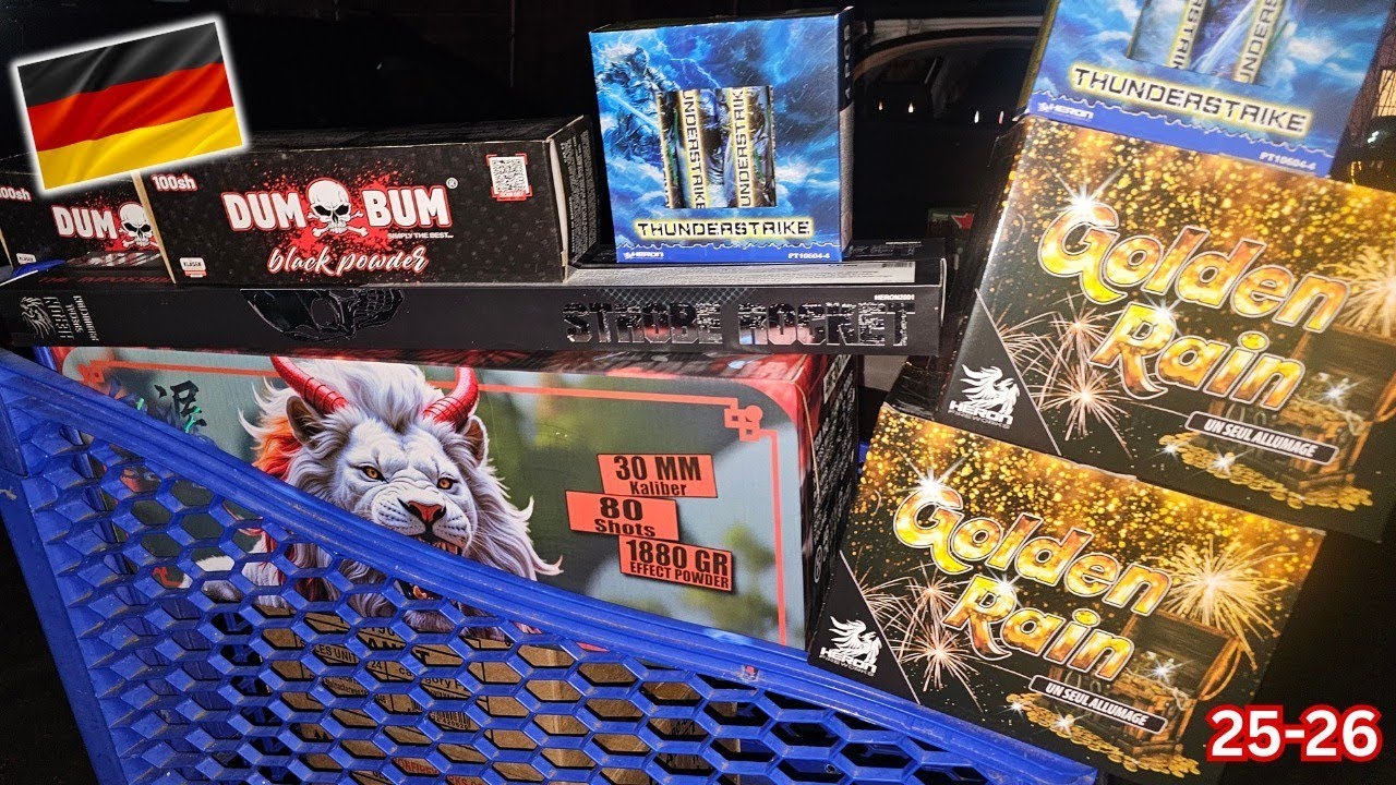 Vuurwerk kopen in Duitsland 2025–2026 | Vuurwerk24!