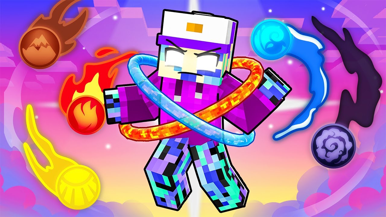 Becoming the MASTER ELEMENTAL in Minecraft!