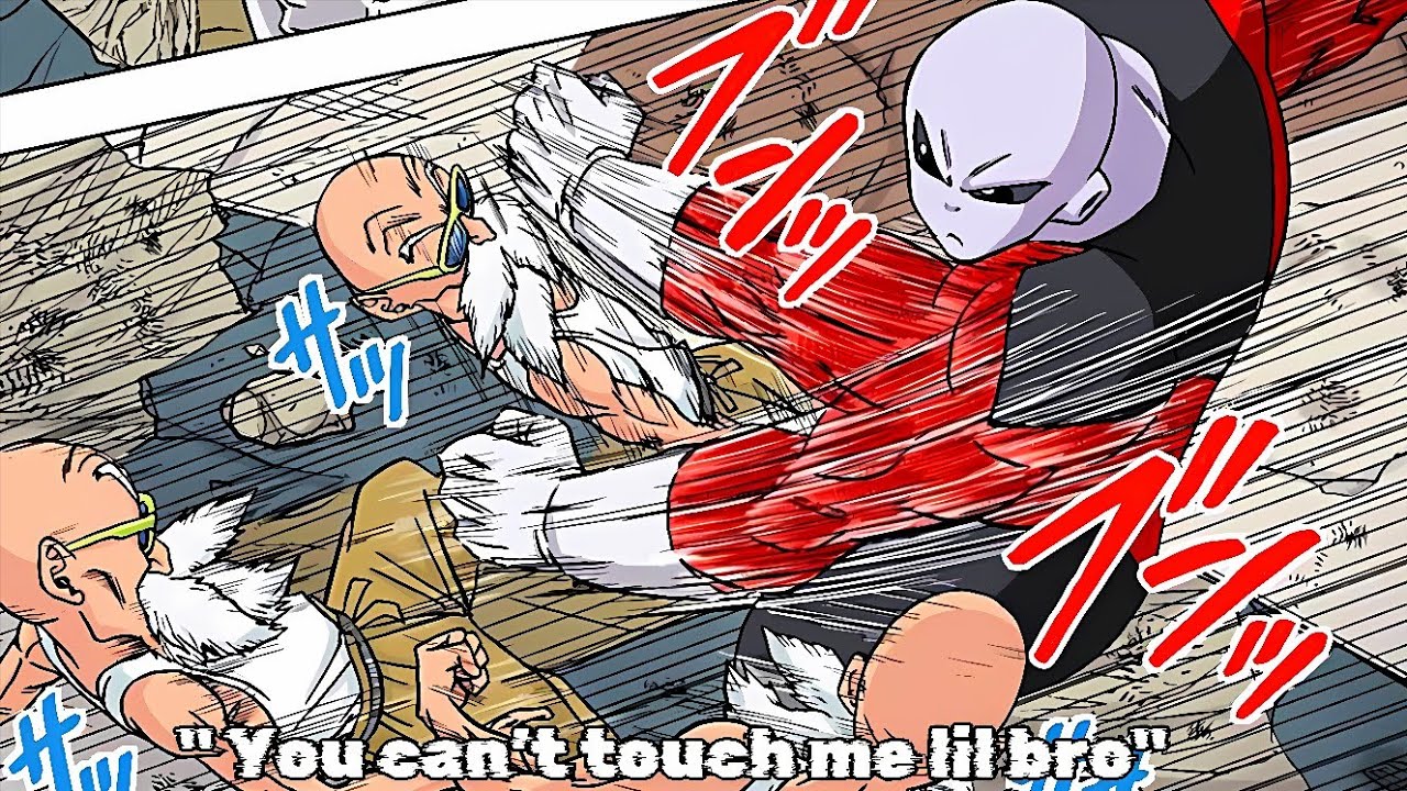 That one time Master Roshi used ULTRA INSTINCT and Fought Jiren | #dragonball