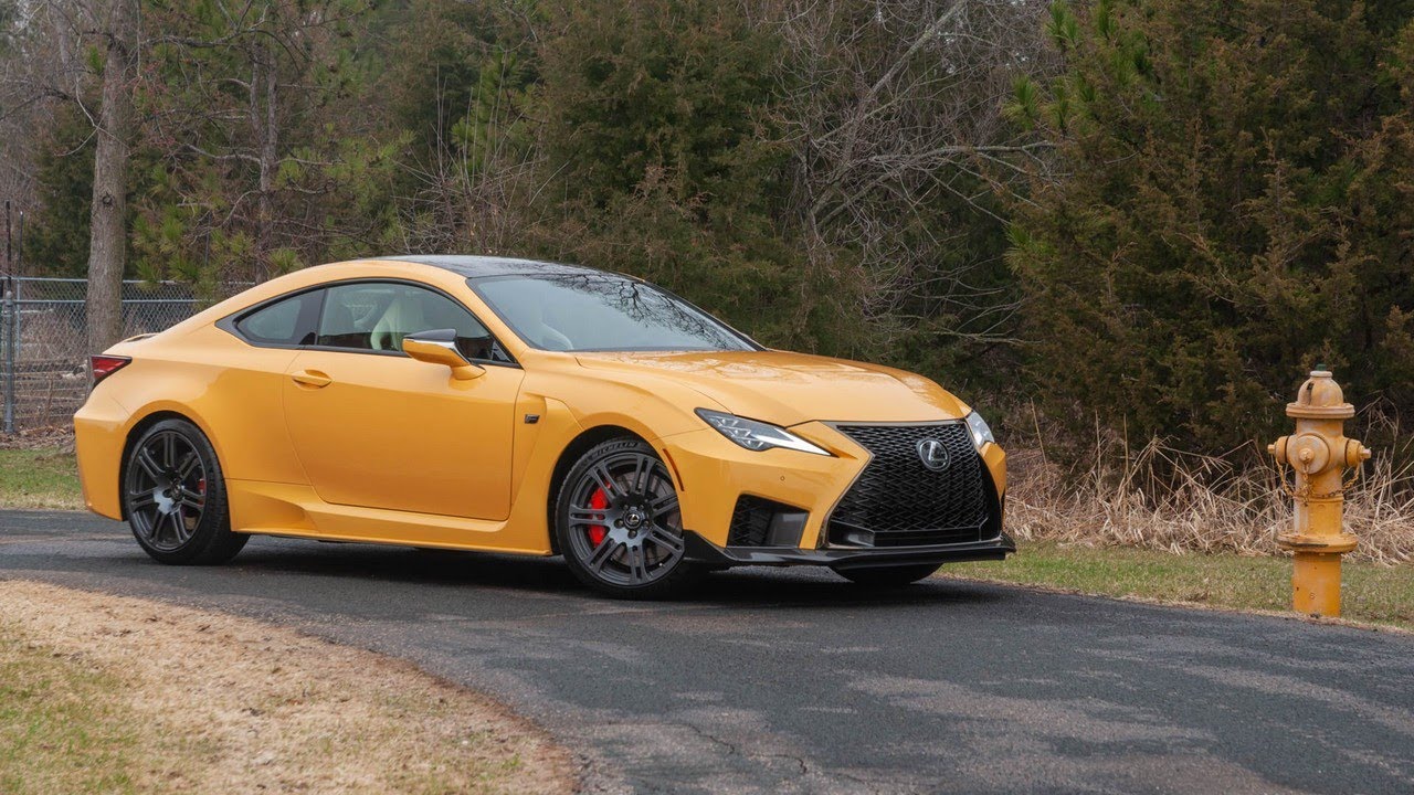 EXCELLENT! 2020 LEXUS RC F SPECS