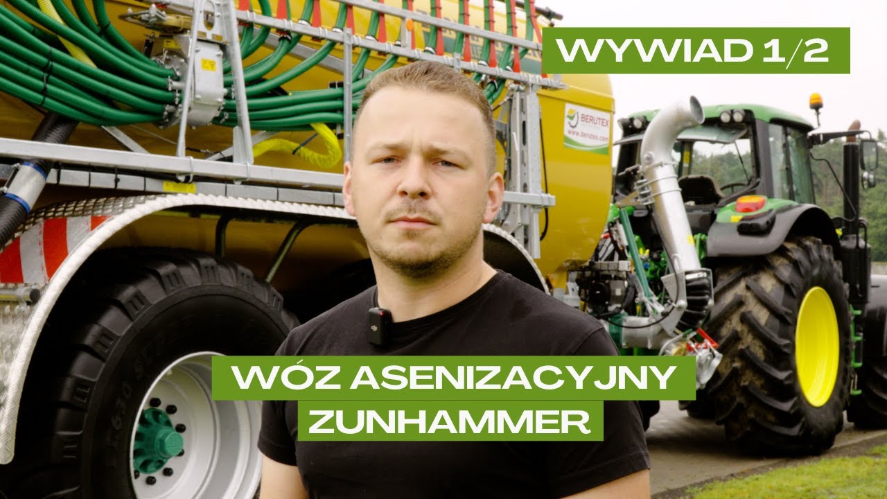 W&oacute;z Asenizacyjny Zunhammer: Nowa maszyna w Gospodarstwie Rolnym Nikodem dostarczona przez Berutex