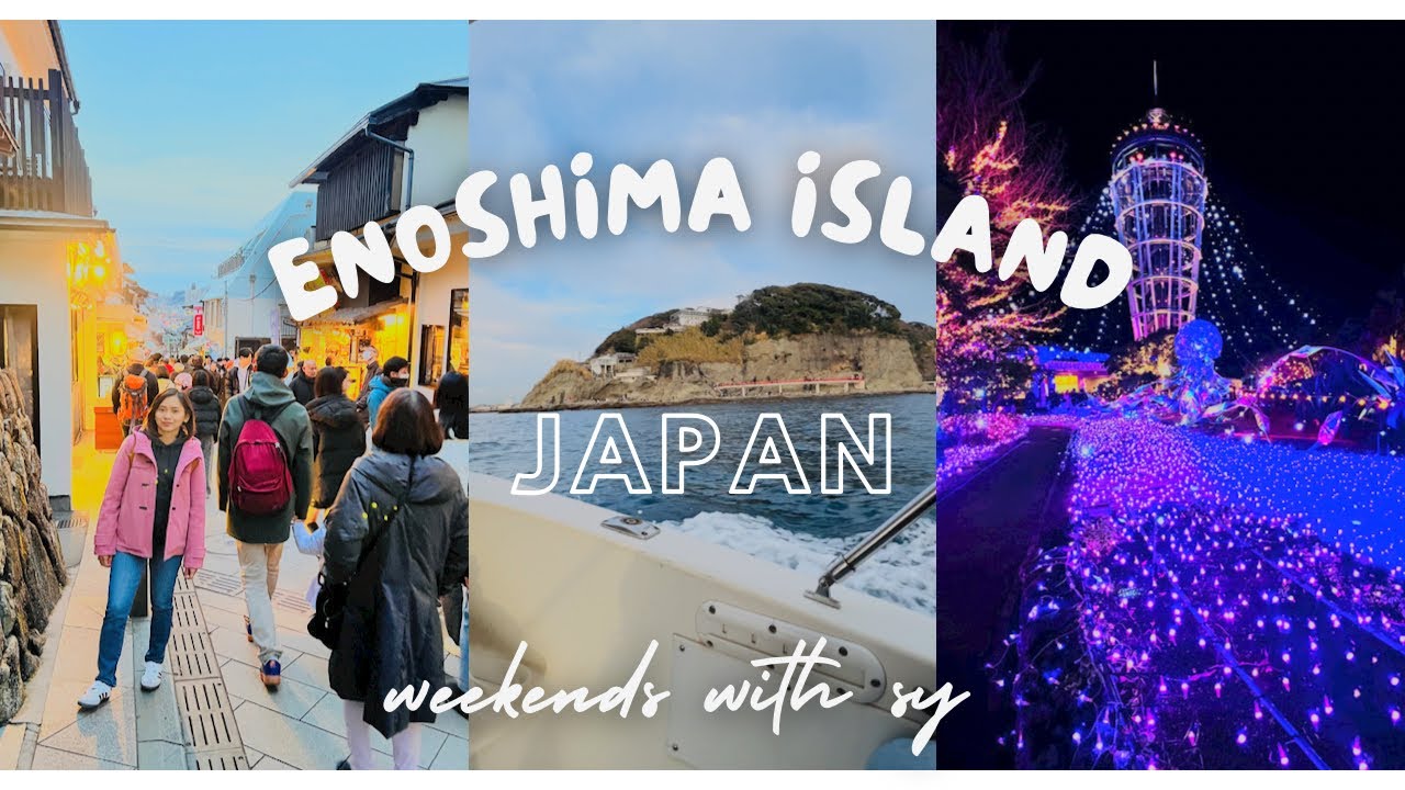 Japan’s Best Illumination near Tokyo | Enoshima Island | weekends with sy