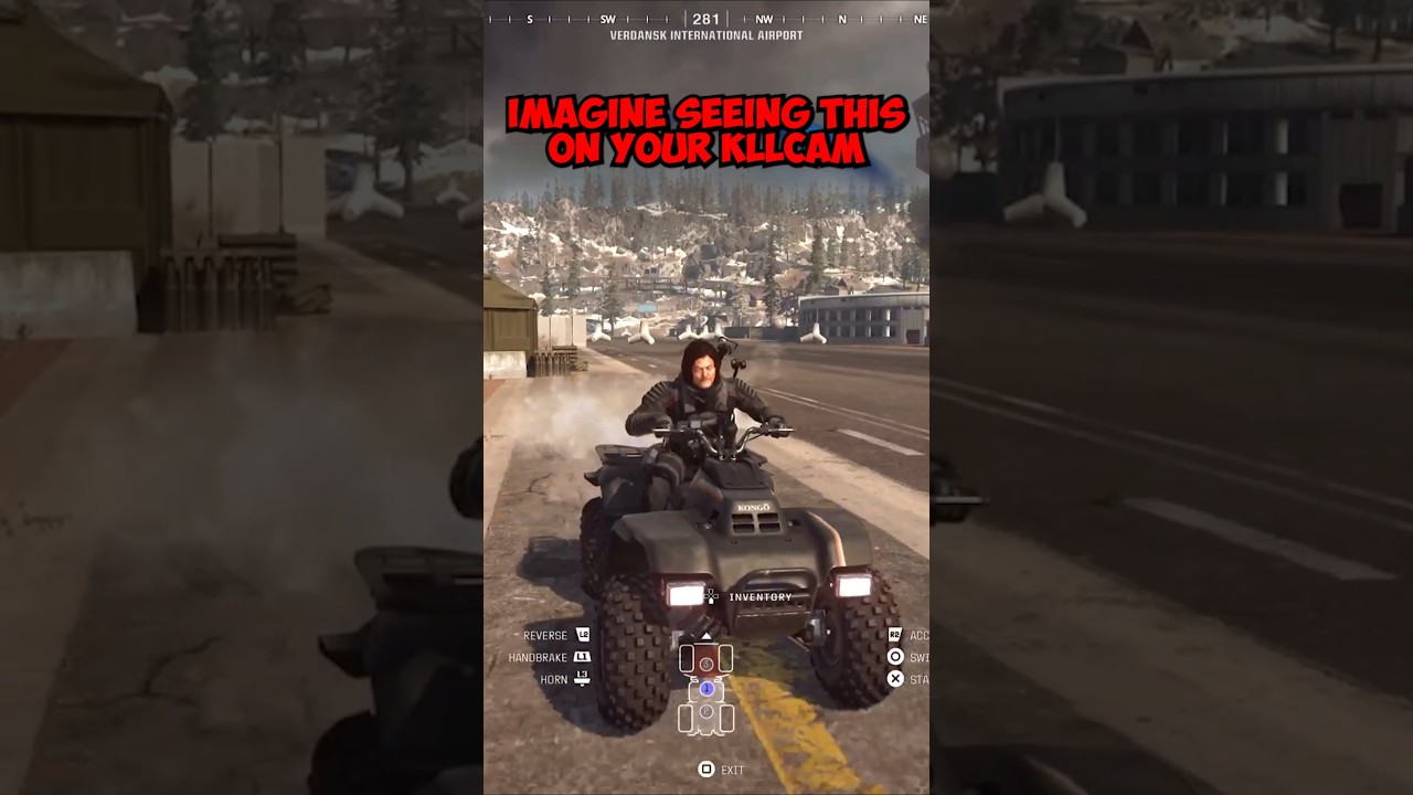 Imagine seeing this on your Kllcam 😅 #callofduty #warzone #verdansk #b06 #cod #crossbowmike