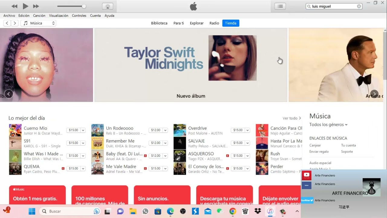 Vale la Pena Comprar Musica Digital en I Tunes.