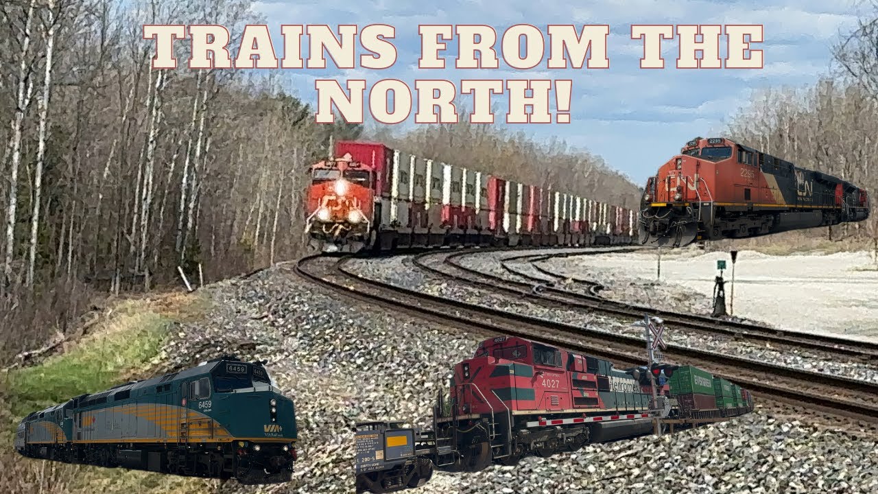 (Awesome Lashup On CPKC 112) Insane Railfanning At Washago And Medonte