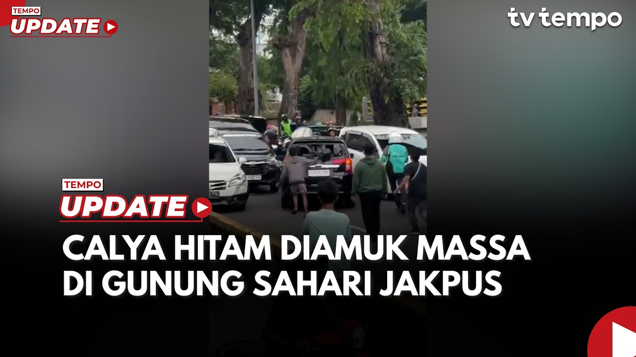 Alasan Calya di Gunung Sahari Lawan Arah dan Tabrak Warga