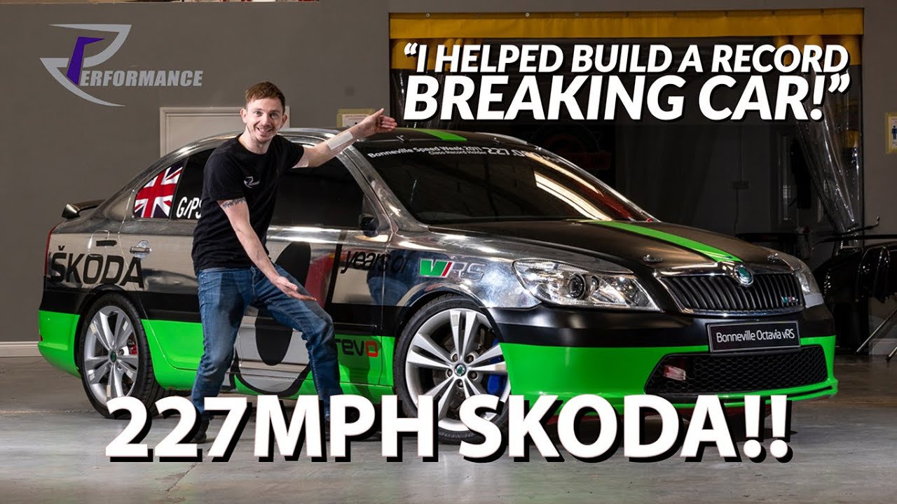 **227mph SKODA!!** How we helped build a Bonneville record breaker!