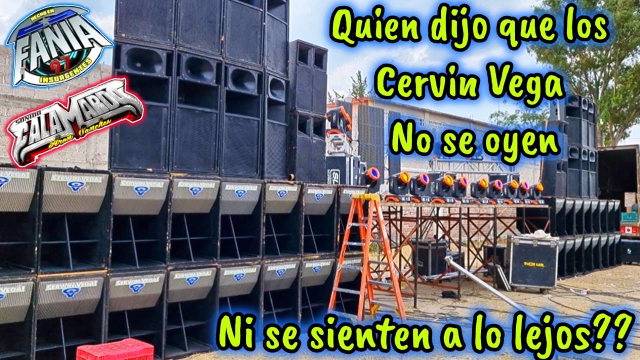 Puso 32 Cervin Vega AB36 frente a FANIA 97 y así se ESCUCHÓ sonido CALAMARDO! 😱