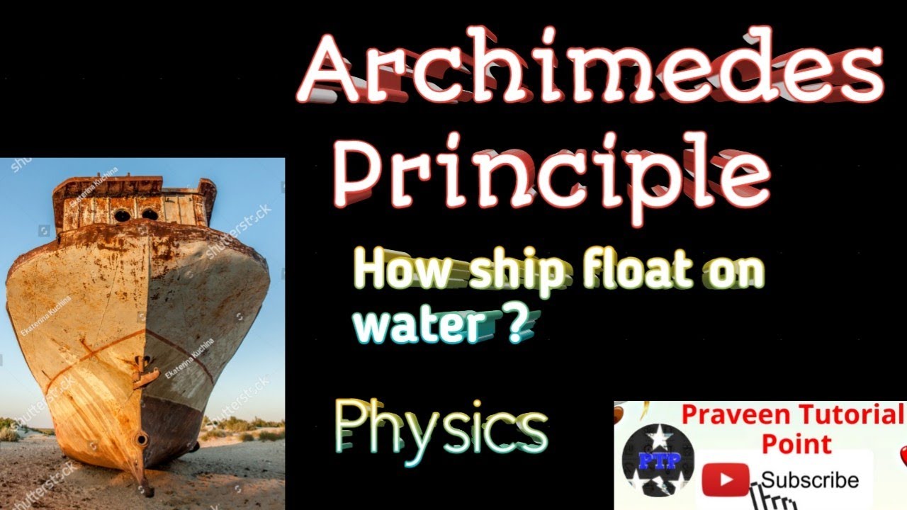 Archimedes' Principle Explained: How Objects Float and Sink