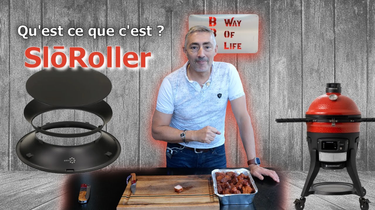 A quoi sert le SloRoller de Kamado Joe ? Une façon efficace de faire du fumage ?!?