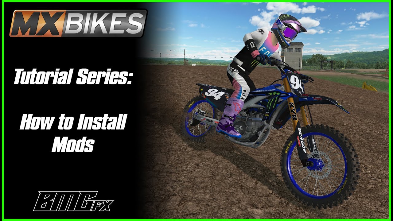 For Complete Noobs: How To Install Mods | MX Bikes