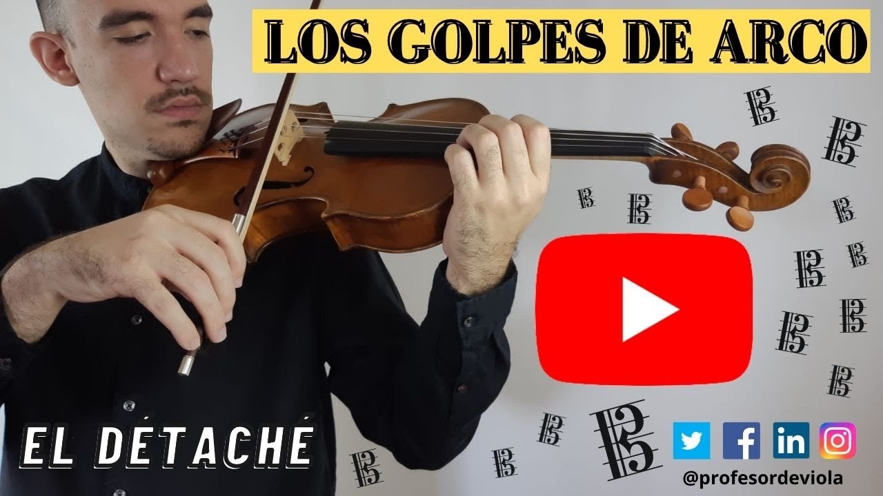 ✅Los GOLPES de ARCO y el DÉTACHÉ - ¡APRENDE VIOLA! 🚀