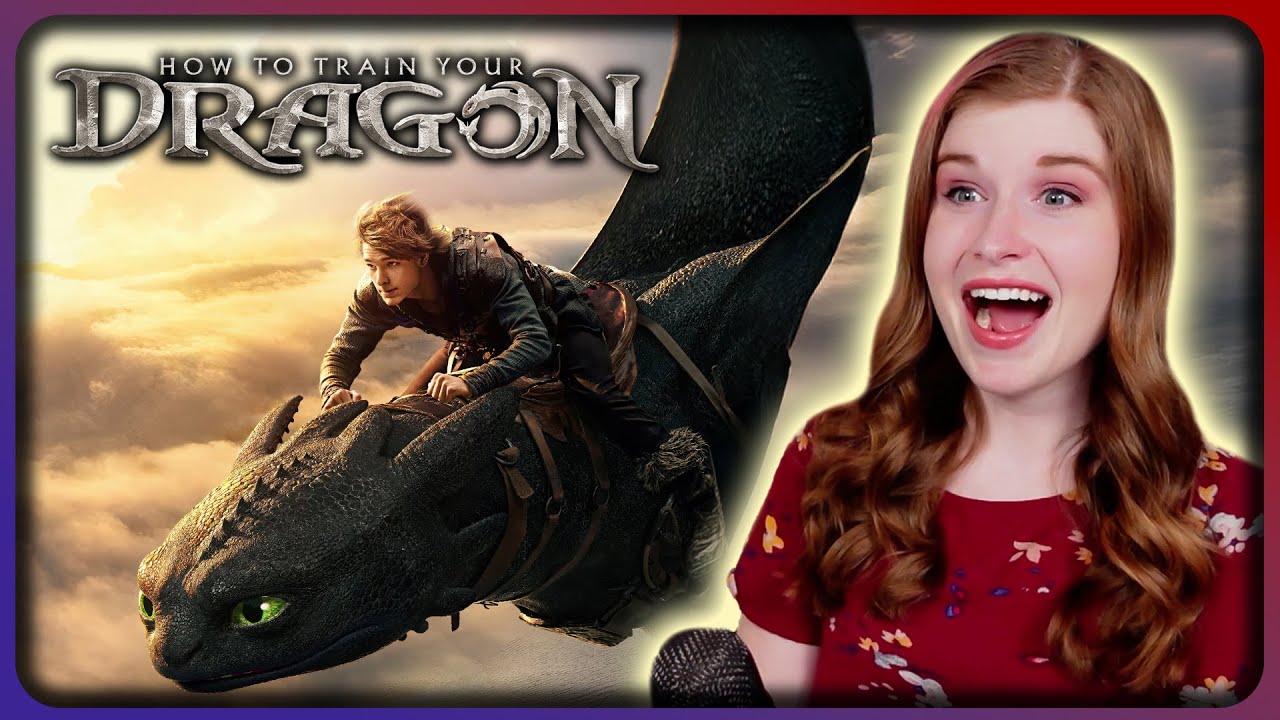 The live action HOW TO TRAIN YOUR DRAGON is STUNNING! First Time Watching | Movie Reaction