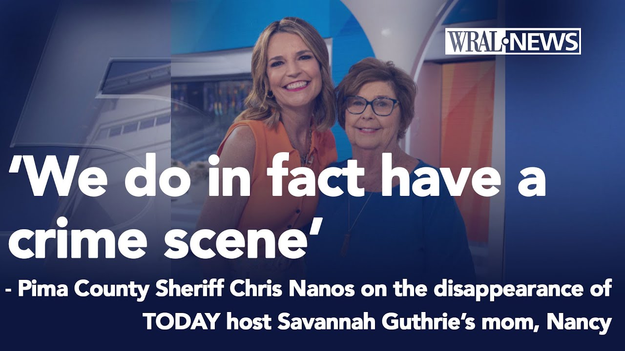 'We do in fact have a crime scene' in disappearance of TODAY host's mom