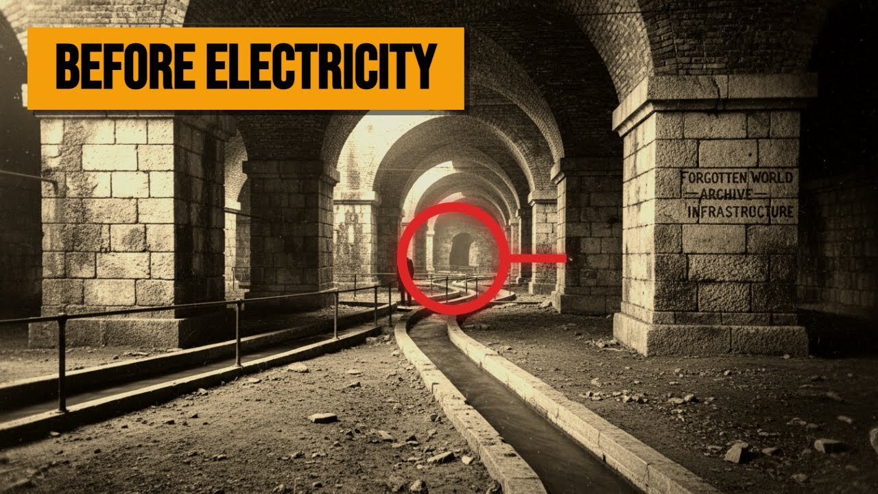 The Underground Infrastructure That Should Not Exist Before Electricity