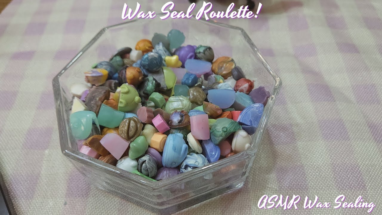 Wax Seal Roulette: What Happens When You Use RANDOM WAX?! | ASMR